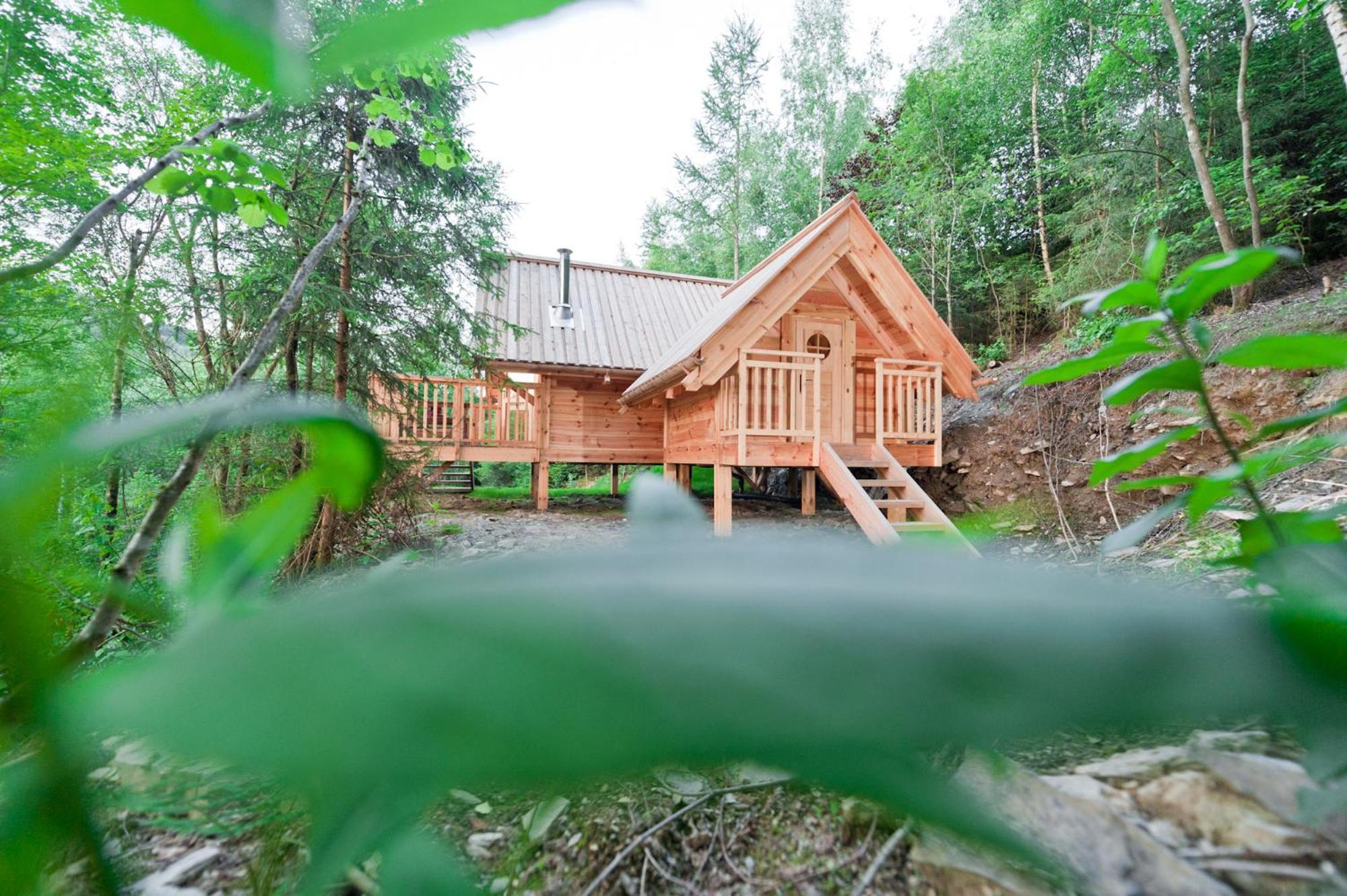 Les Cabanes De Rensiwez Mabompre Exterior foto