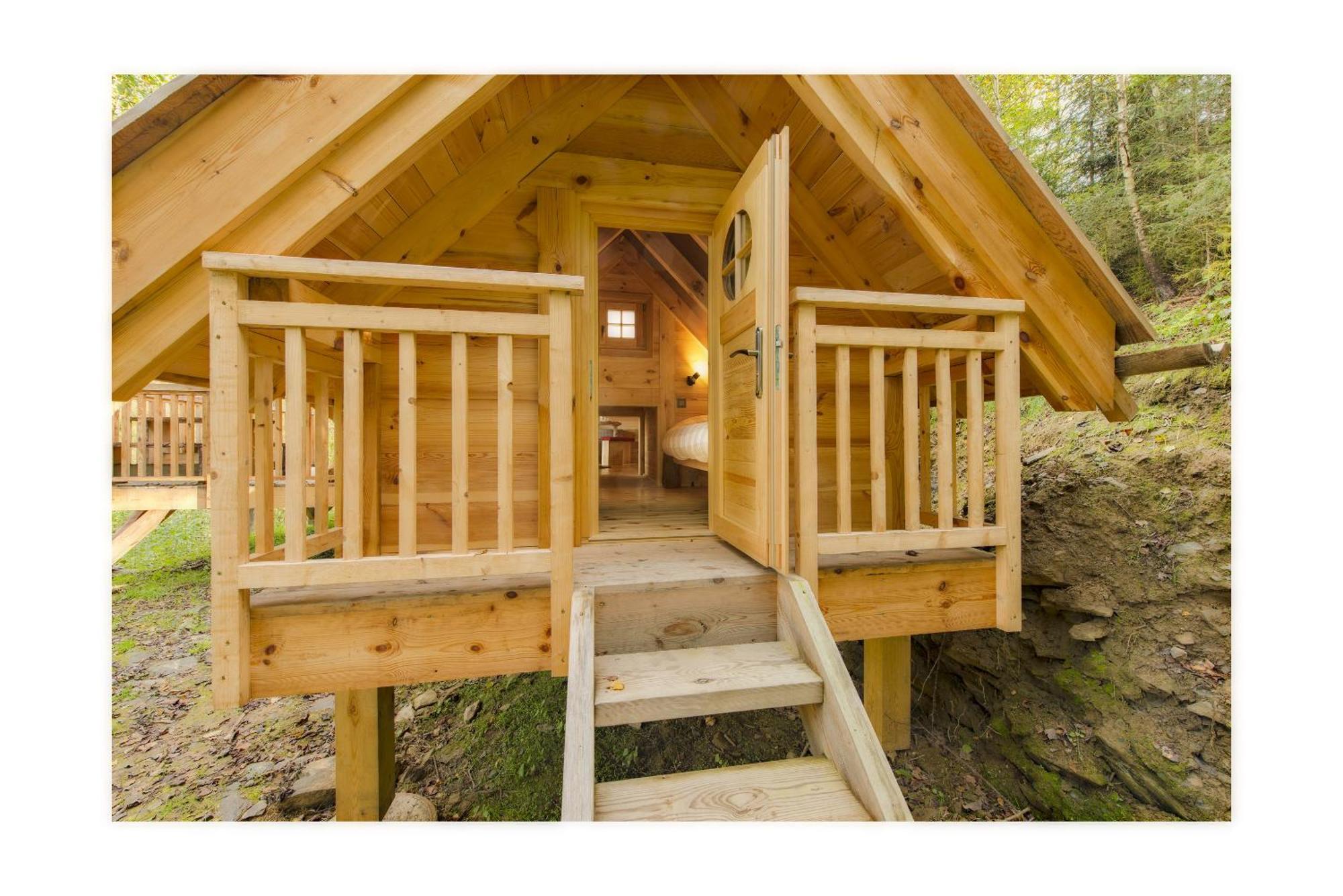 Les Cabanes De Rensiwez Mabompre Exterior foto
