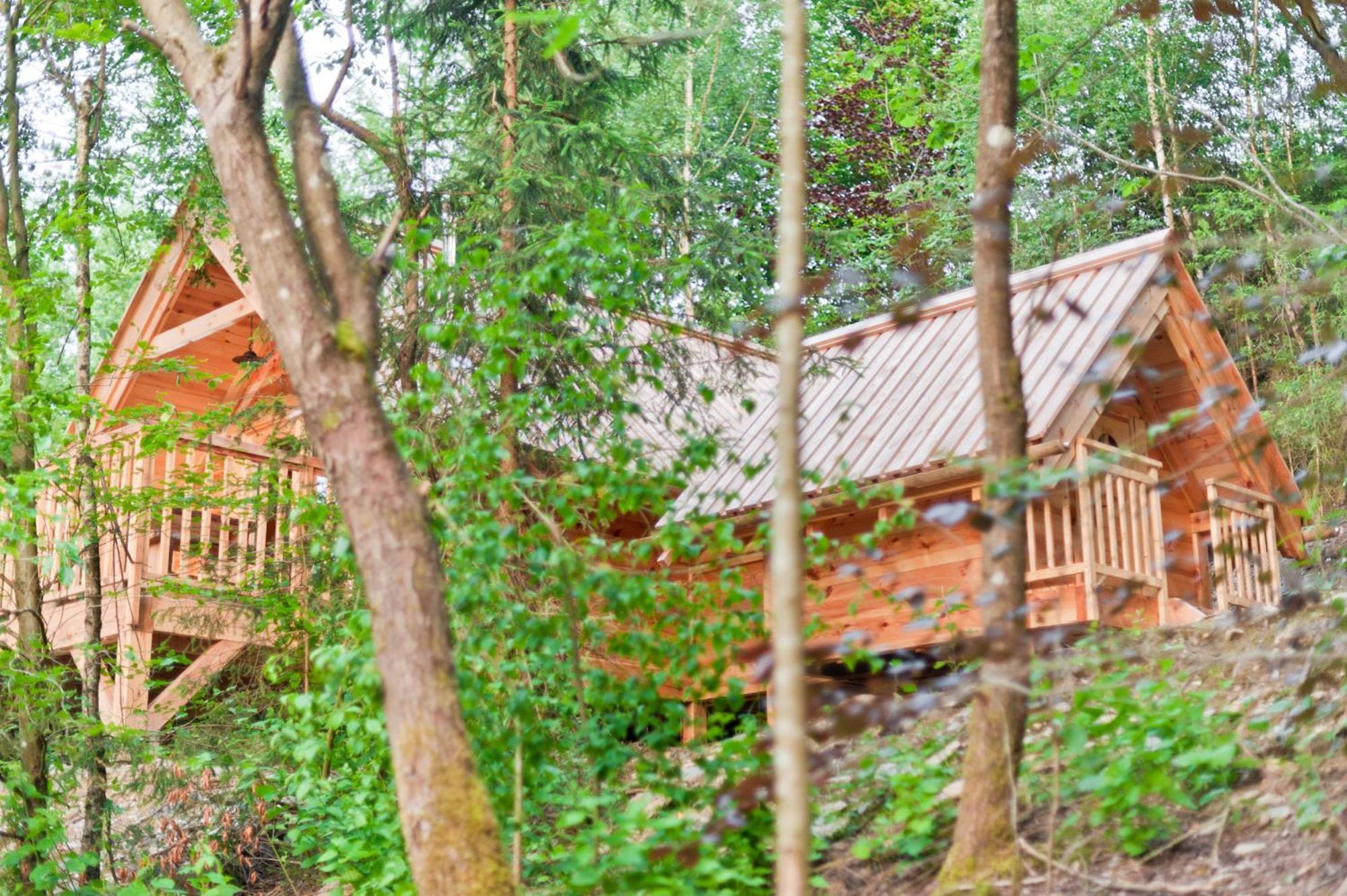 Les Cabanes De Rensiwez Mabompre Exterior foto